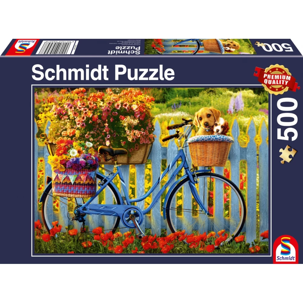 SCHMIDTSPIELE Puzzle játék 500 darabos Sunday outing with good friends