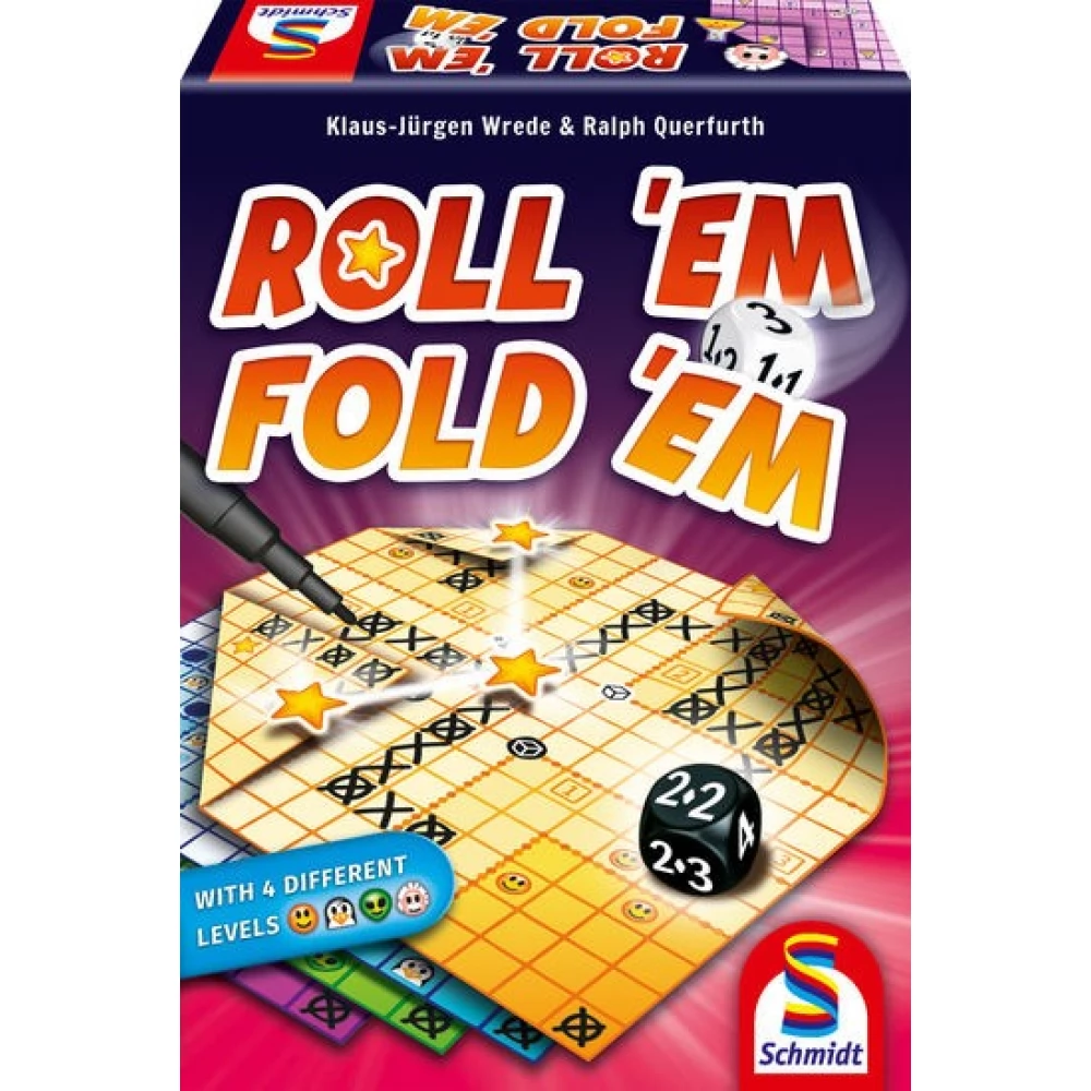 SCHMIDTSPIELE Roll em fold em társasjáték