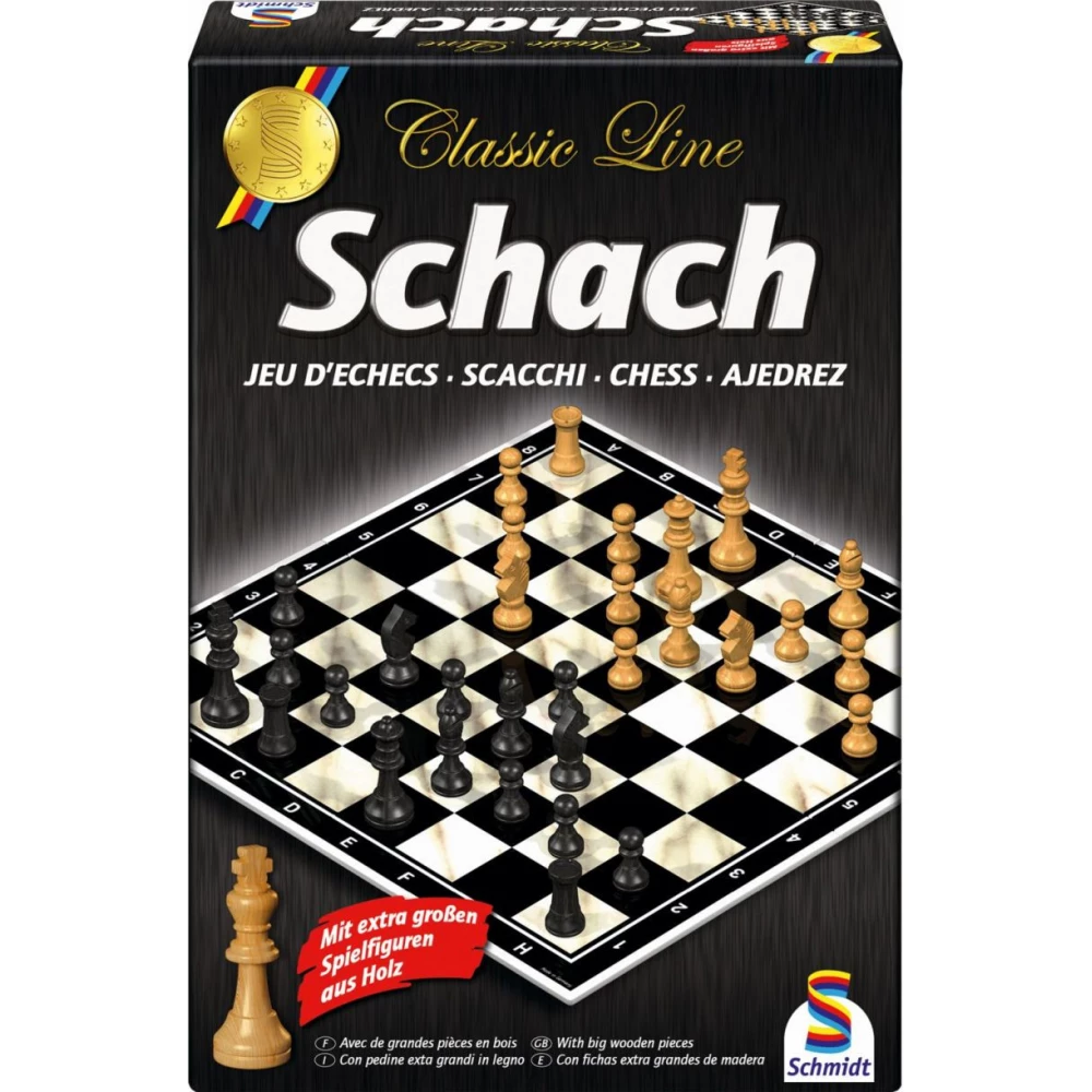 SCHMIDTSPIELE Sakk nagy figurákkal