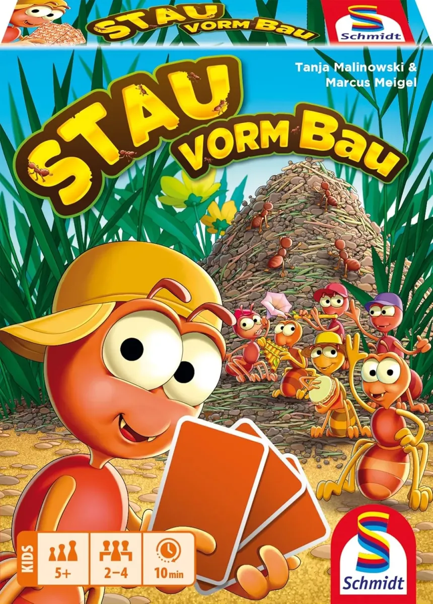 SCHMIDTSPIELE Stau vorm Bau társasjáték NÉMET nyelvű