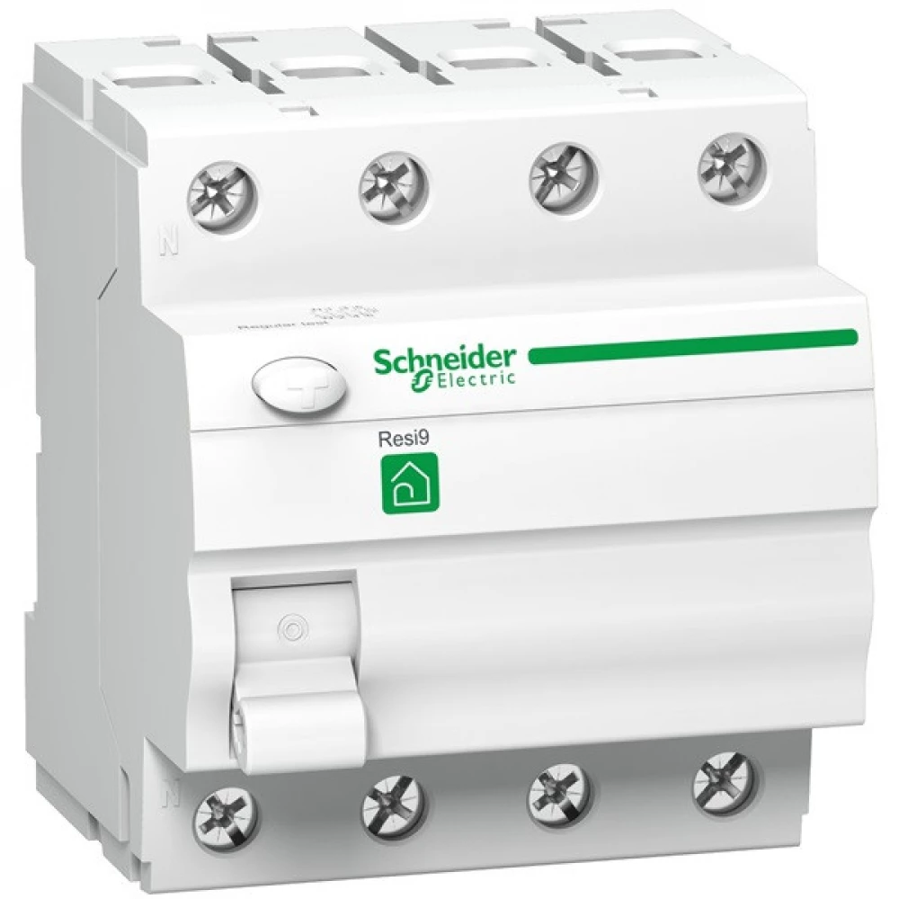 SCHNEIDER ELECTRIC RESI9 AC osztály 25A 30mA 4 pólusú áram-védőkapcsoló