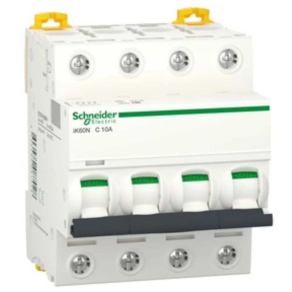 SCHNEIDER iK60N 4P 6kA C 10A kismegszakító