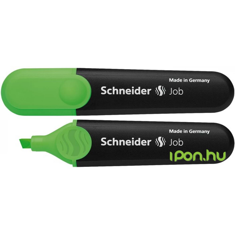 SCHNEIDER JOB 150 szövegkiemelő zöld