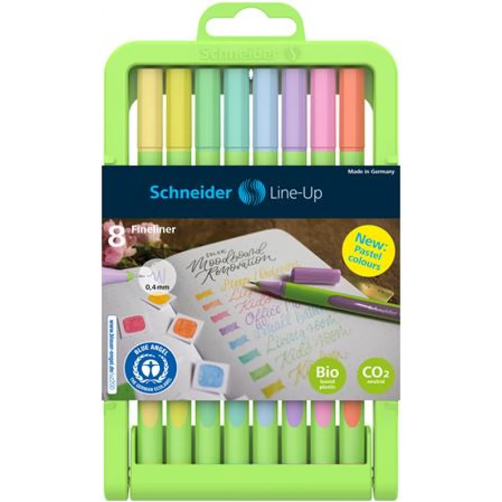 SCHNEIDER Line-Up Tűfilc készlet 0.4 mm 8 különböző szín