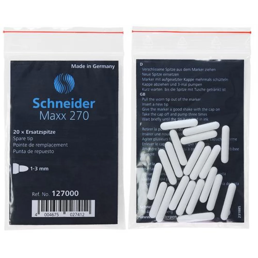 SCHNEIDER Maxx 270 Cserehegy lakkmarkerhez 1-3 mm