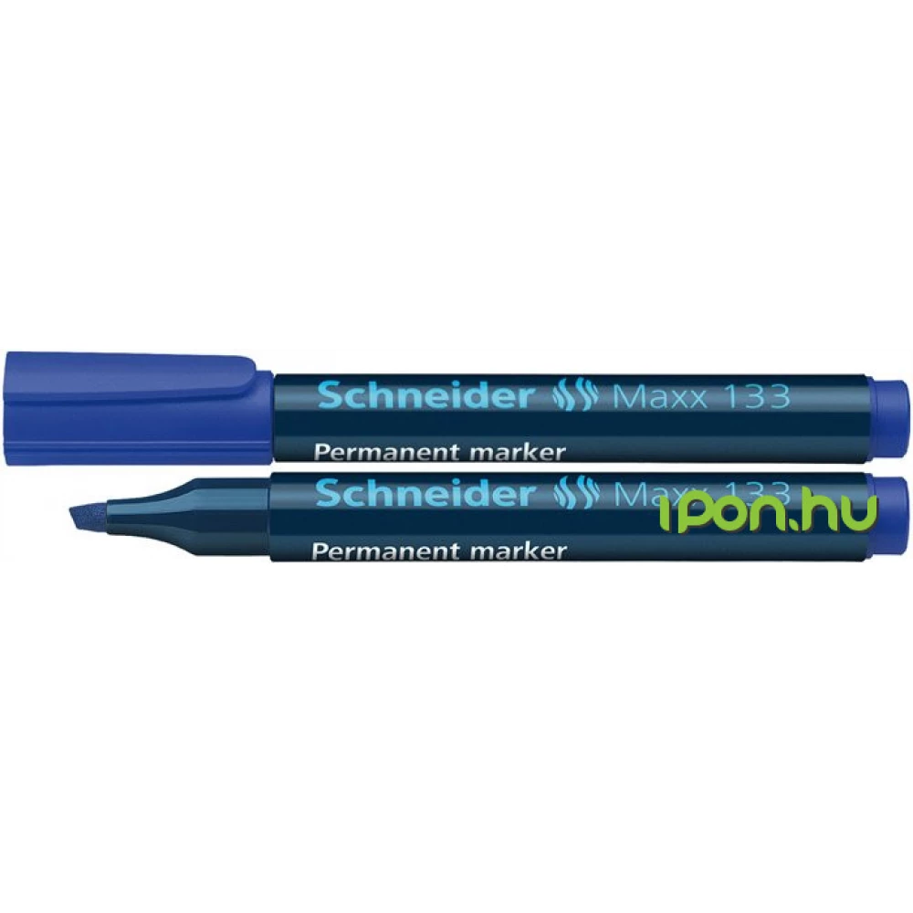 SCHNEIDER "133" alkoholos marker 1-4 mm kék vágott