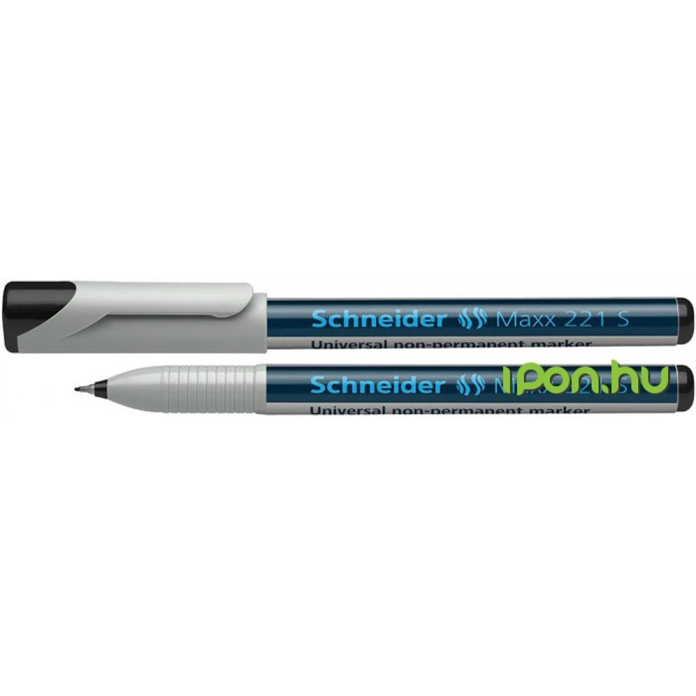 SCHNEIDER "221 S OHP" alkoholmentes marker 0.4 mm fekete