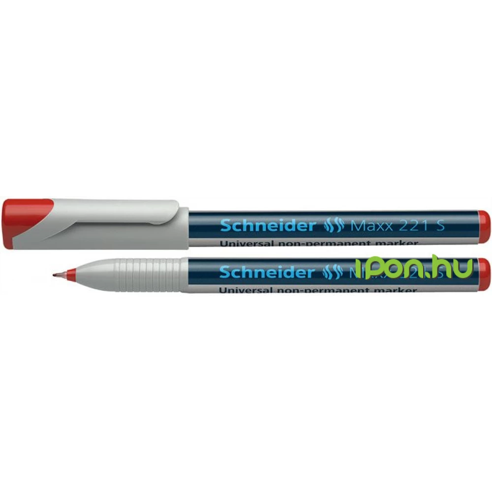 SCHNEIDER "221 S OHP" alkoholmentes marker 0.4 mm piros