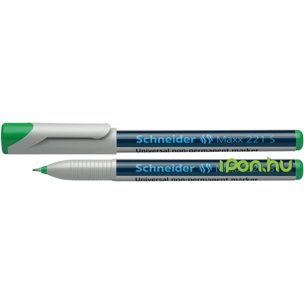 SCHNEIDER "221 S OHP" alkoholmentes marker 0.4 mm zöld