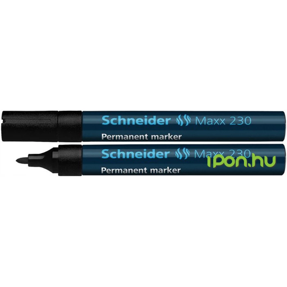 SCHNEIDER "230" alkoholos marker fémházas fekete