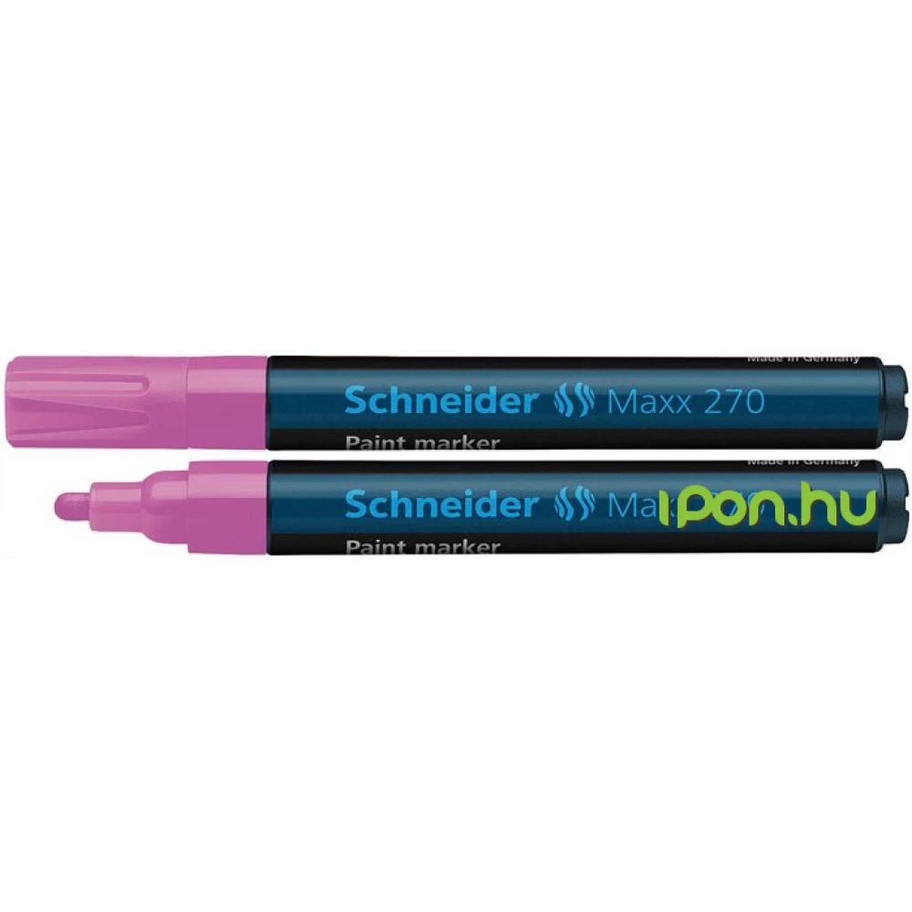 SCHNEIDER "270" lakkmarker 1-3 mm rózsaszín