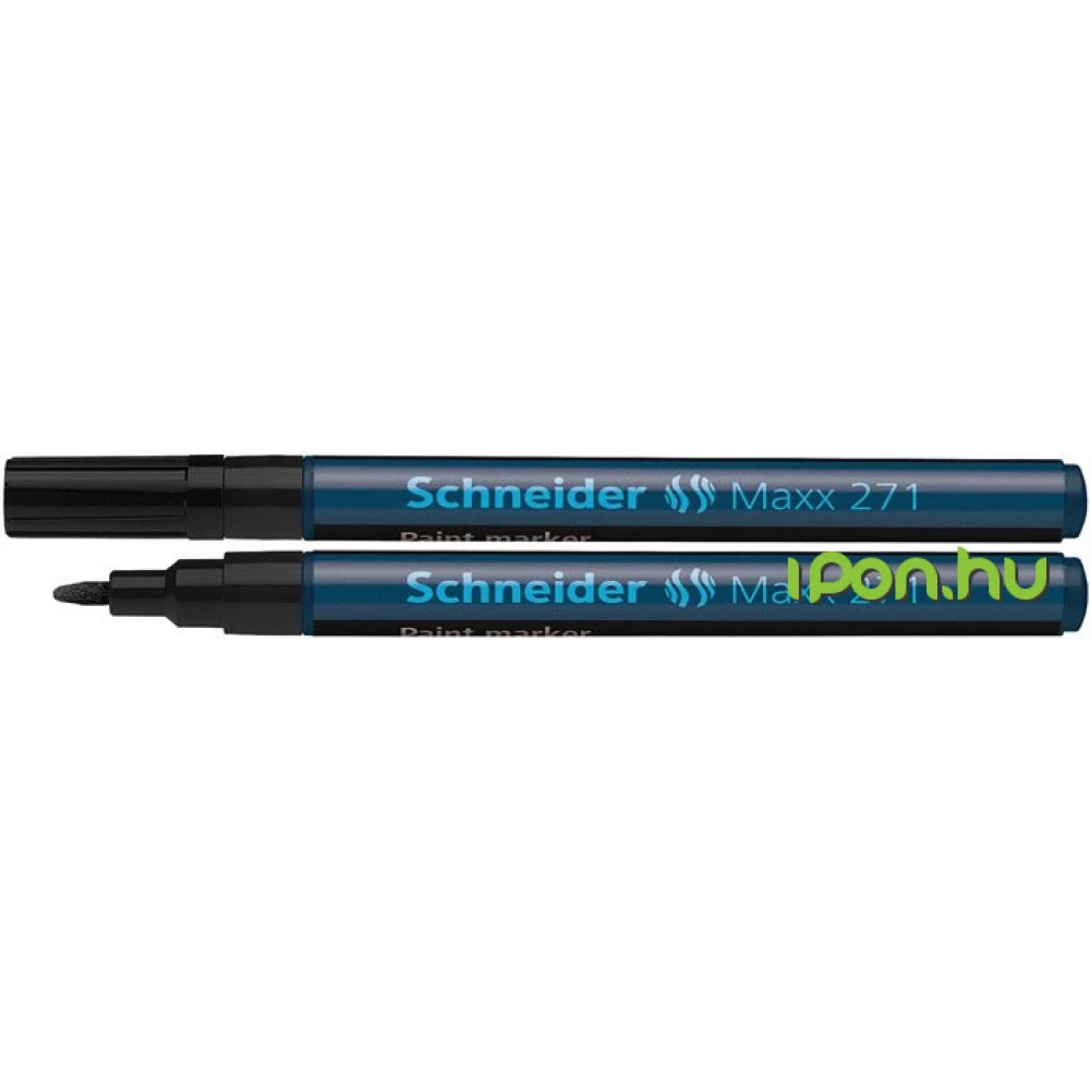 SCHNEIDER "271" lakkmarker 1-2 mm fekete