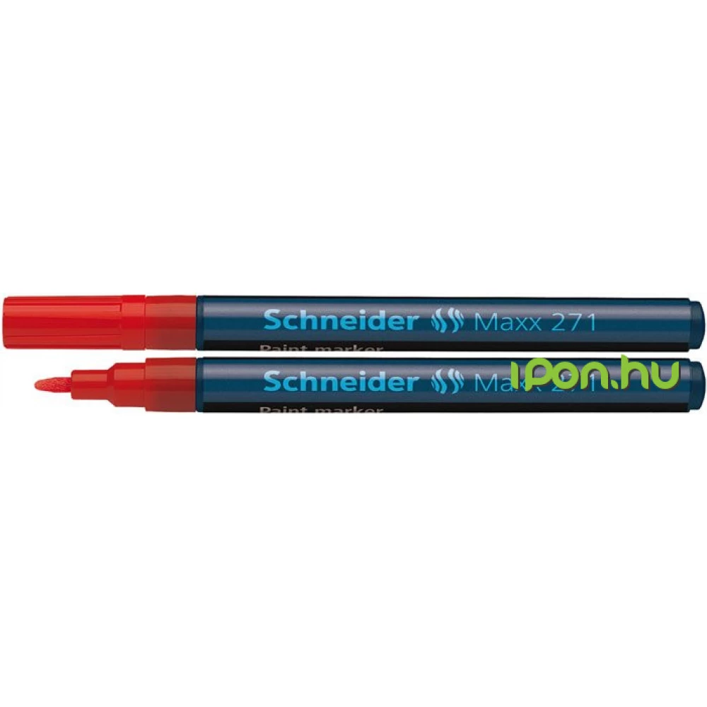 SCHNEIDER "271" lakkmarker 1-2 mm piros