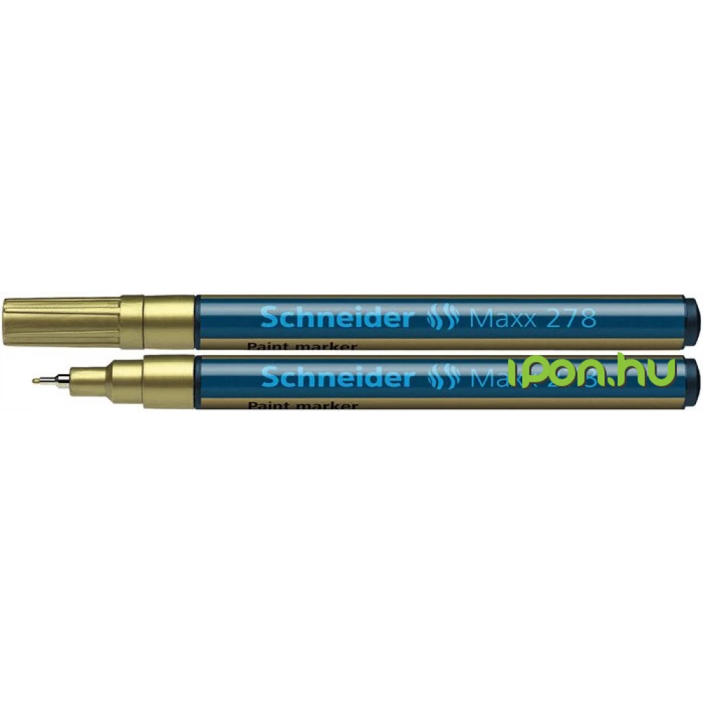 SCHNEIDER "278" lakkmarker 0.8 mm arany
