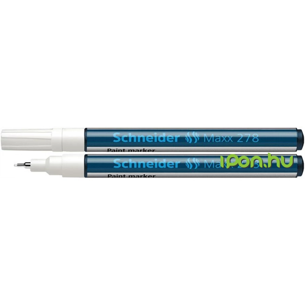 SCHNEIDER "278" lakkmarker 0.8 mm fehér