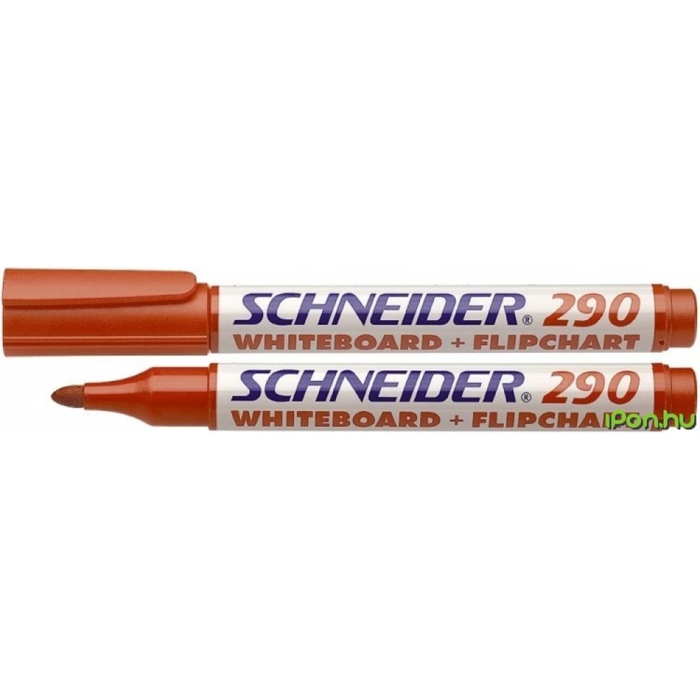 SCHNEIDER "290" tábla- és flipchart marker piros