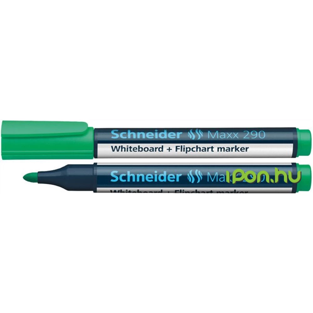 SCHNEIDER "290" tábla- és flipchart marker zöld