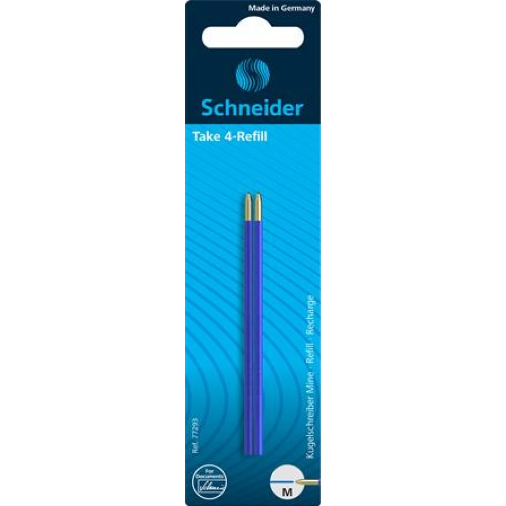 SCHNEIDER Take 4 Golyóstollbetét 0.5 mm kék