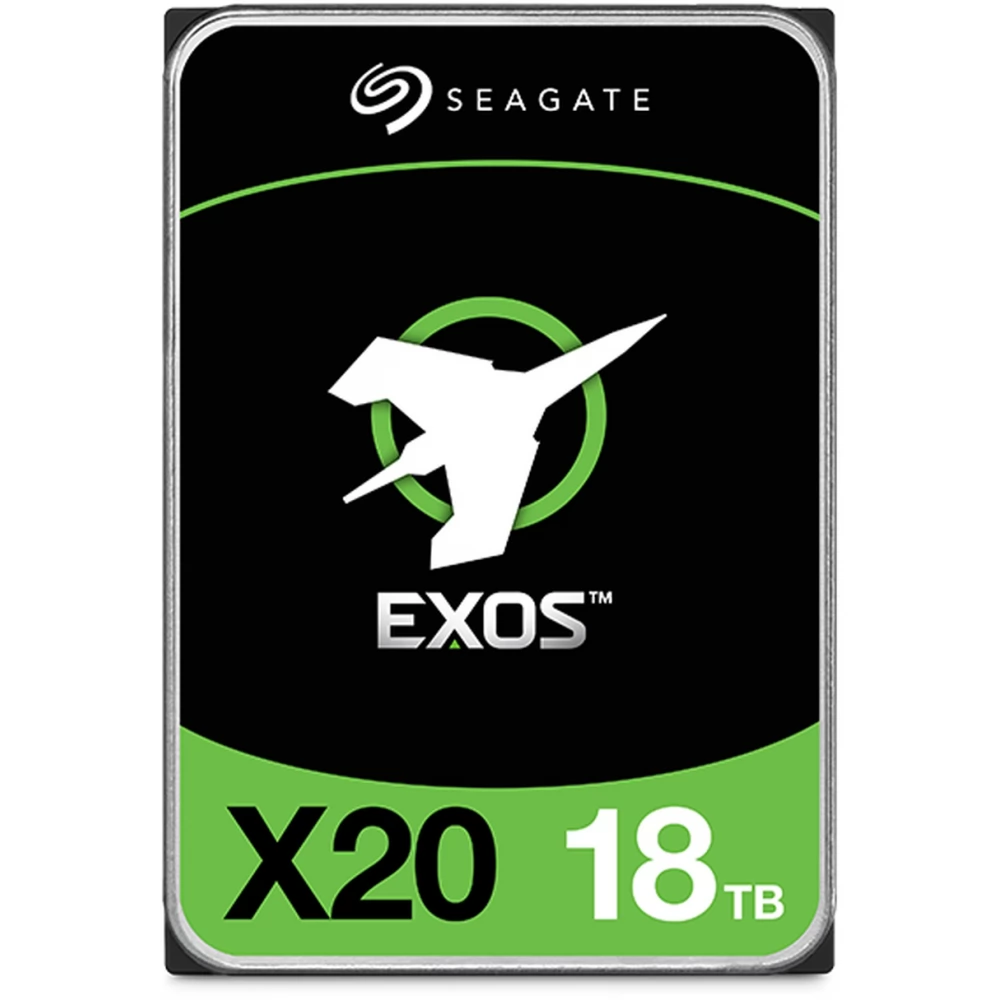 SEAGATE 18TB Exos X20 7200rpm 256MB SAS 3.5" ST18000NM000D
