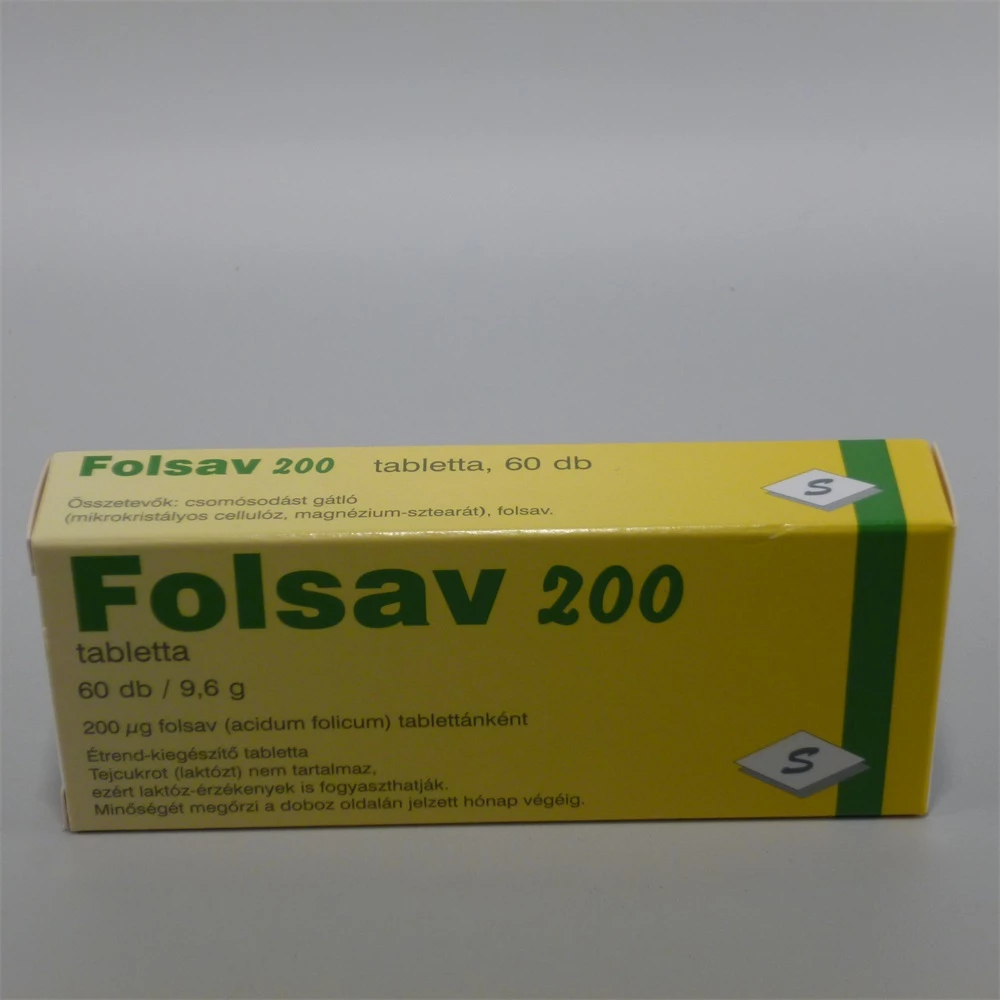 SELENIUM Selenium folsav tabletta 60 db