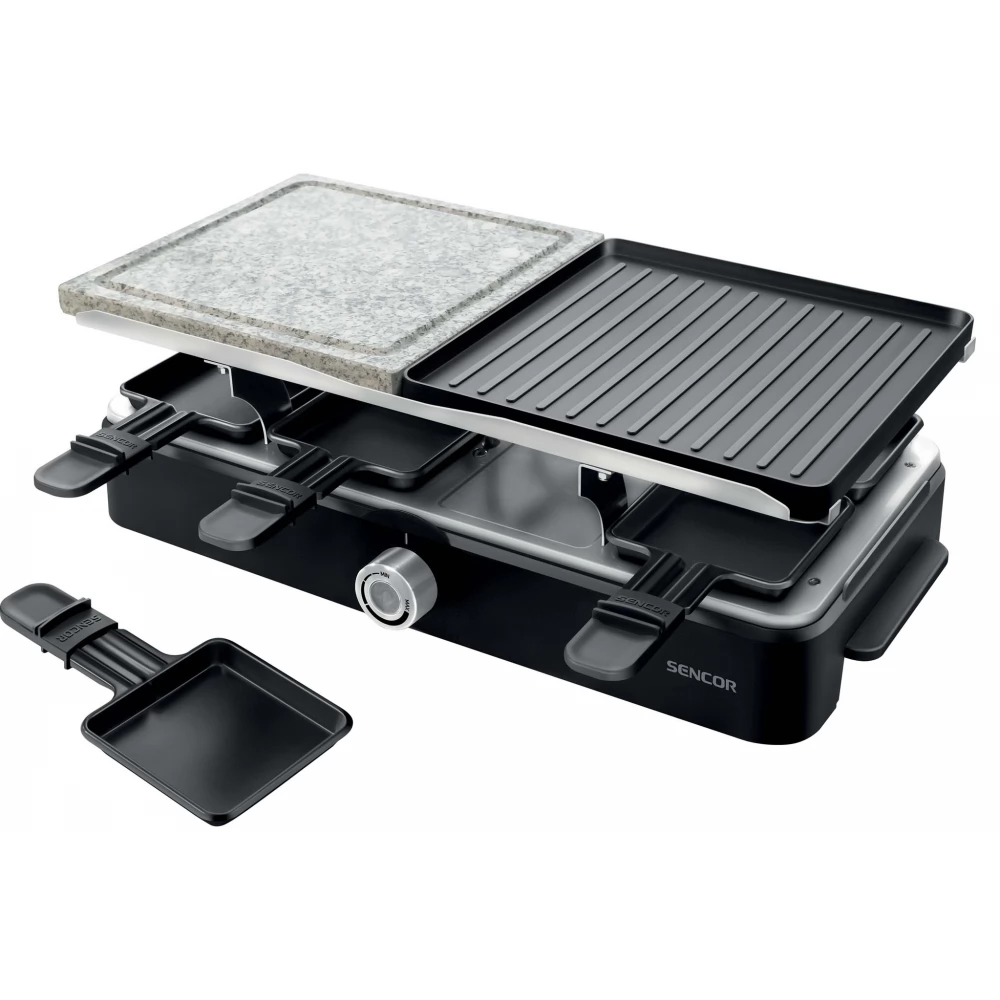 SENCOR SBG 0260BK Raclette grill 1400 W fekete