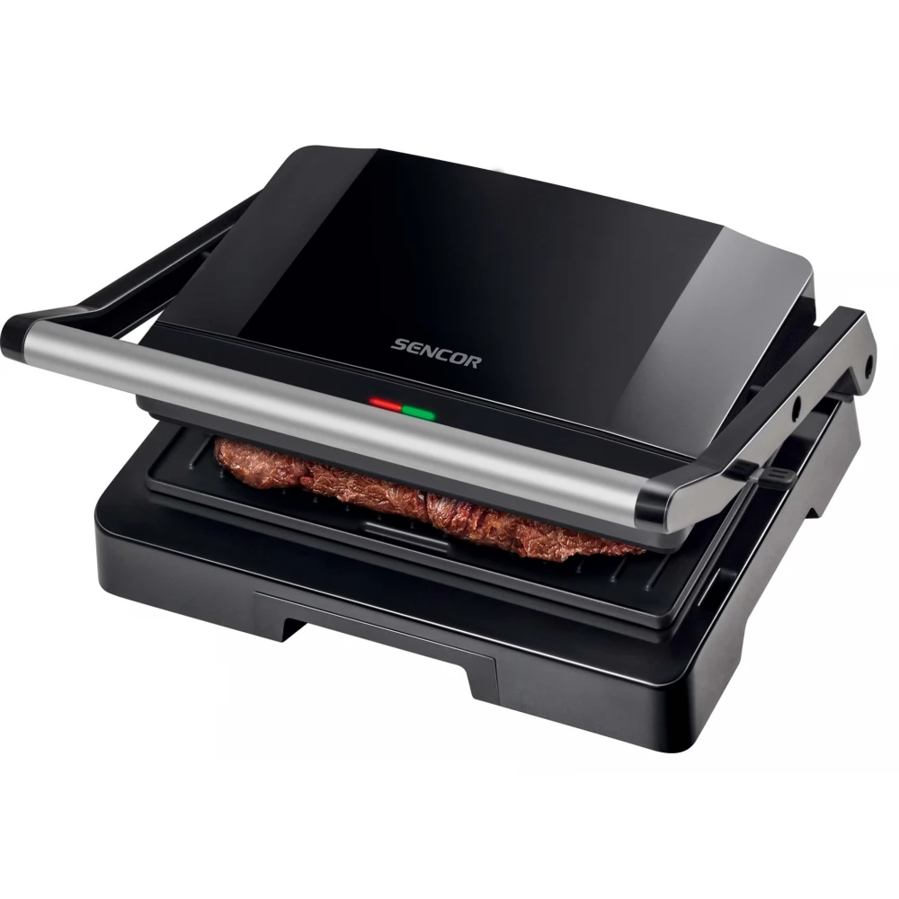 SENCOR SBG 2070SS Kontakt grill 1000 W fekete