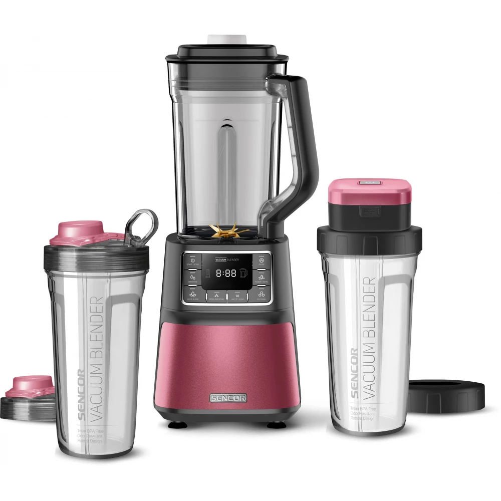SENCOR SBU 7874RD Turmixgép vákuumos automata 1500 W piros
