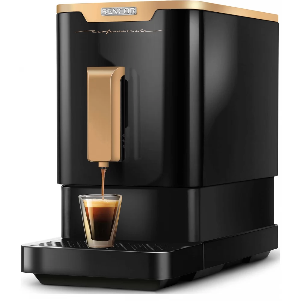 SENCOR SES 7220BK Kávéfőző automata 1470 W fekete / arany