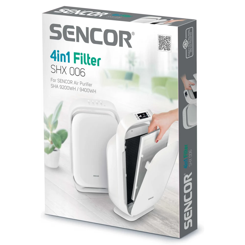 SENCOR SHX 006 4 Az 1-ben szűrő SHA 9200WH / SHA 9400WH légtisztító készülékekhez
