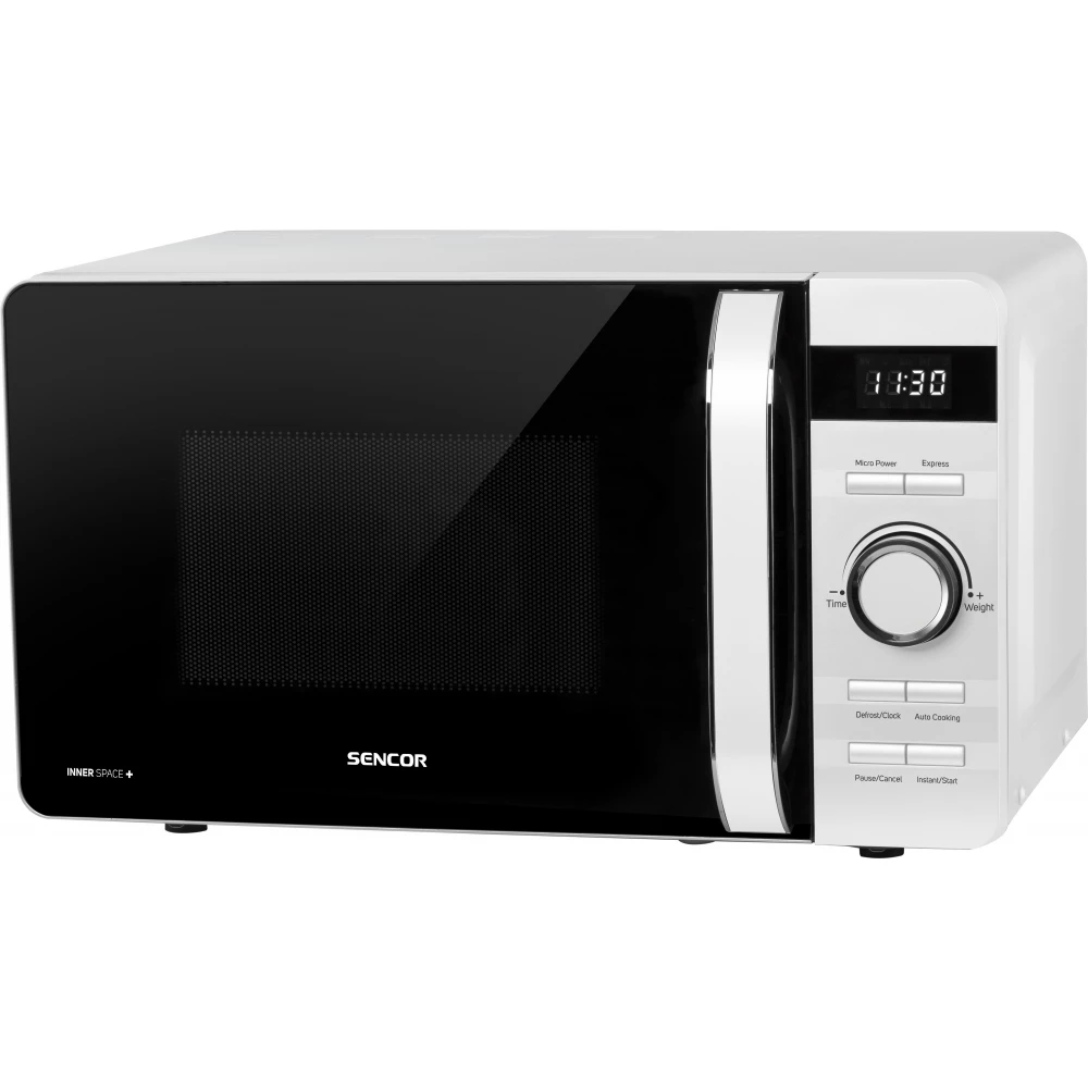 SENCOR SMW 5017WH Mikrohullámú sütő 17 L fehér / fekete