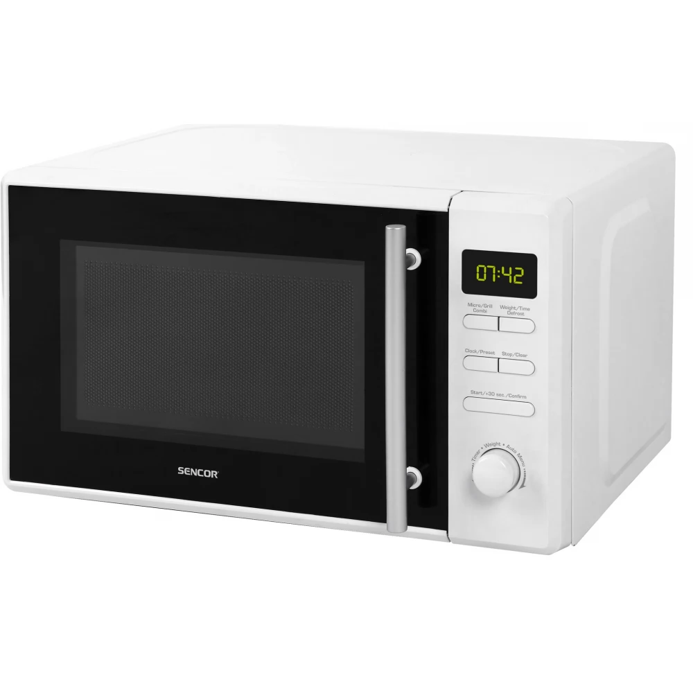 SENCOR SMW 5220 Mikrohullámú sütő és grillsütő 700 W / 1000 W 20 l fehér