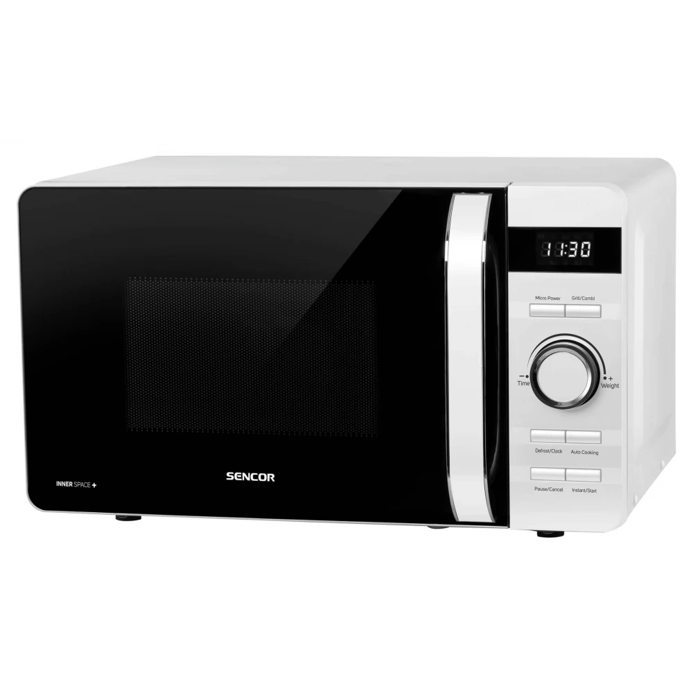 SENCOR SMW 5517WH Mikrohullámú sütő 800 W 17 l fehér / fekete