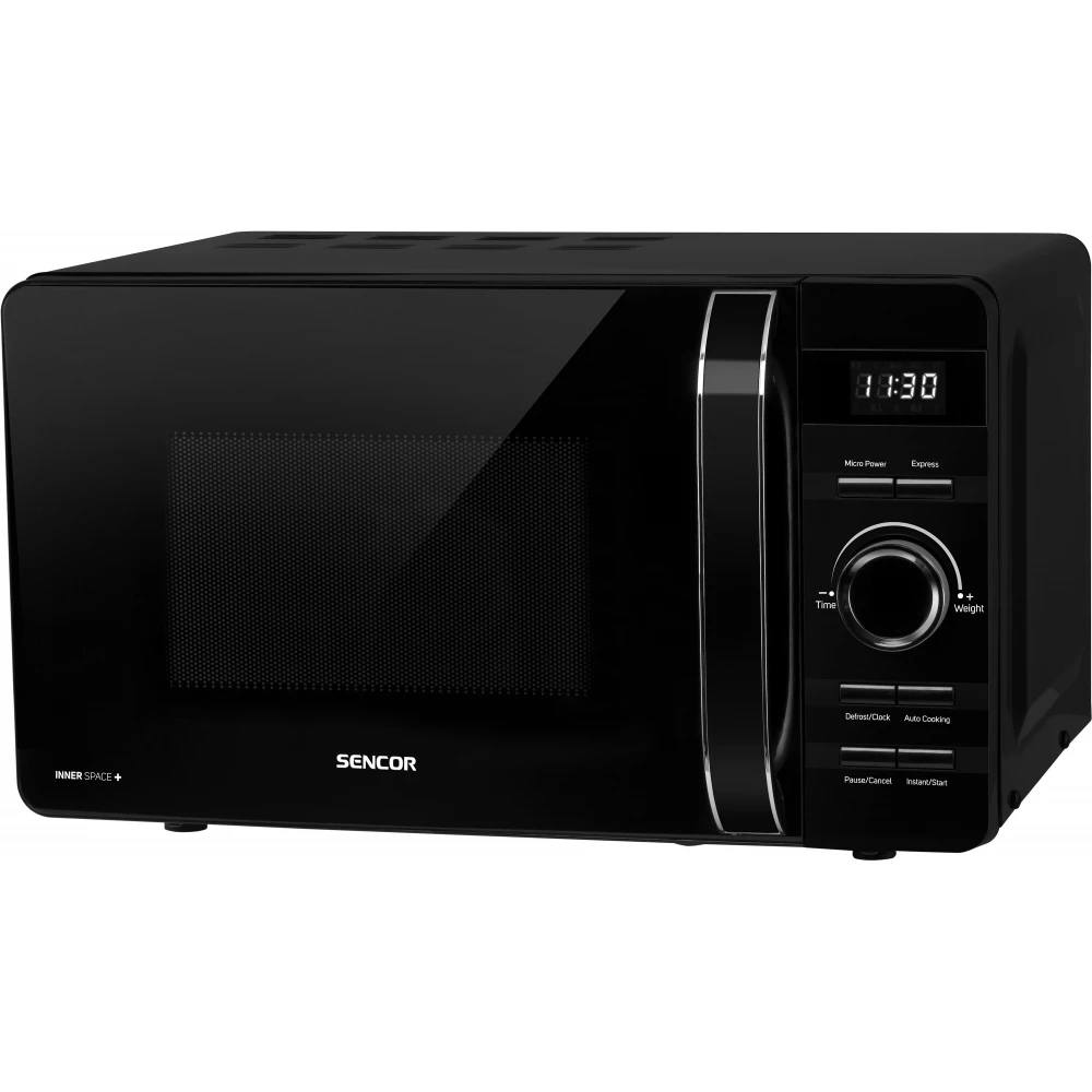 SENCOR SMW5117BK Mikrohullámú sütő 800 W 17 L fekete
