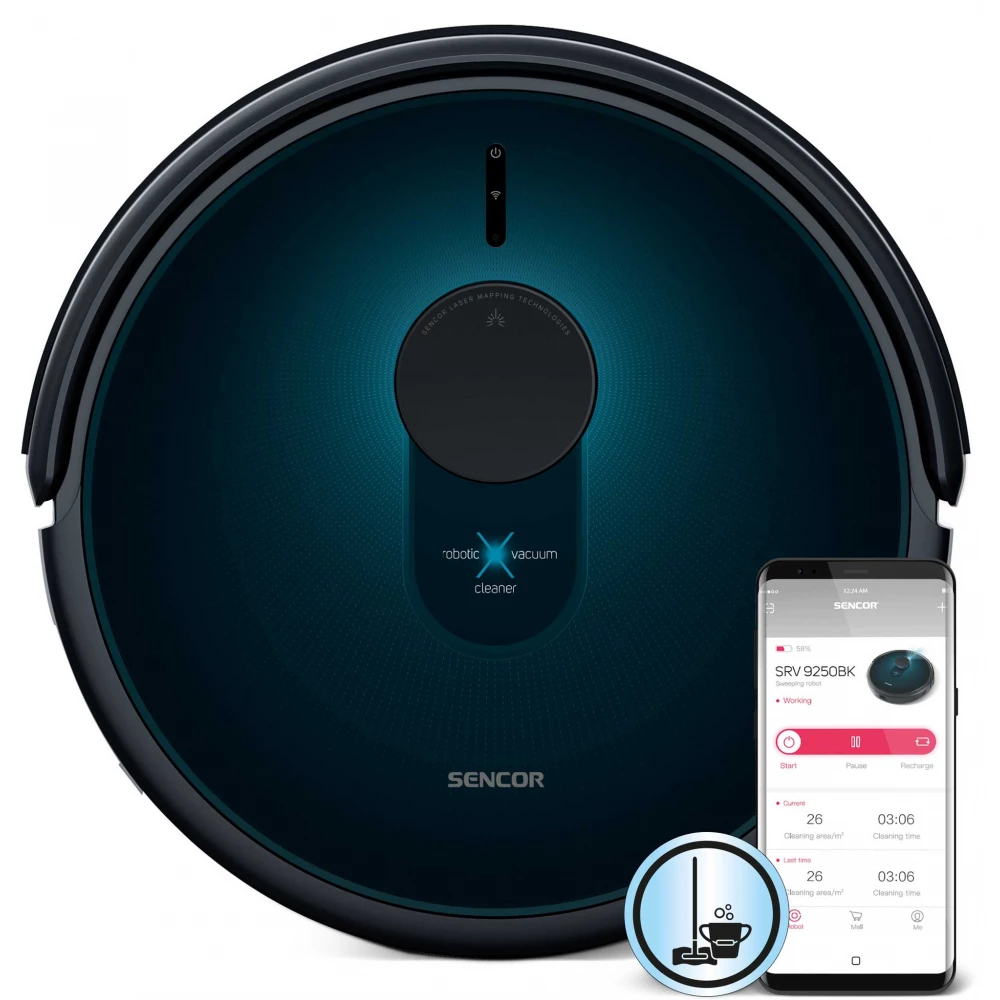 SENCOR SRV 9250BK Robotporszívó