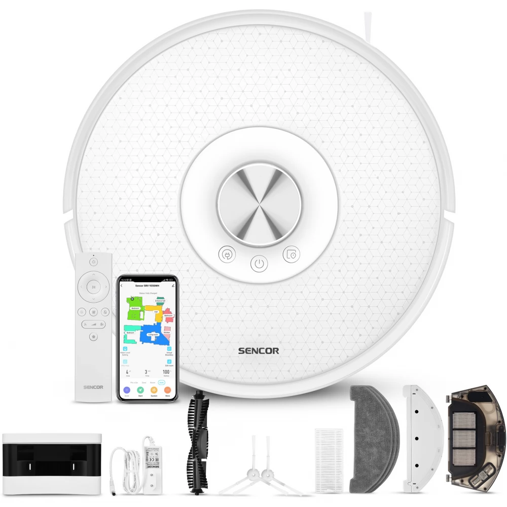 SENCOR SRV 9350WH Robotporszívó fehér