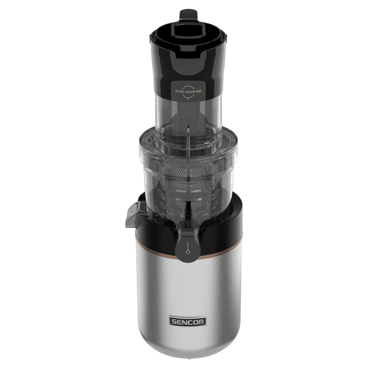 SENCOR SSJ 8050SS Csigás Gyümölcscentrifuga 200W 800ml Ezüst