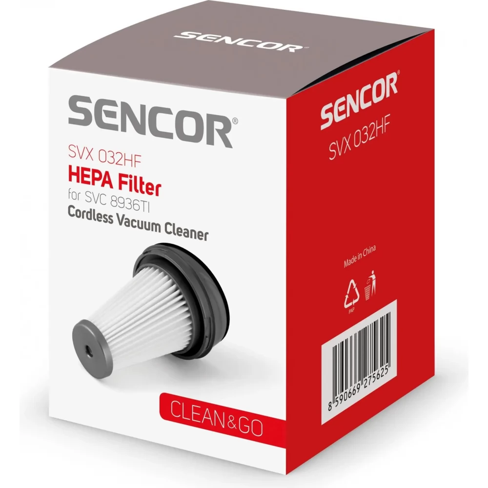 SENCOR SVX 032HF HEPA szűrő SVC 89xx porszívókhoz fehér / fekete