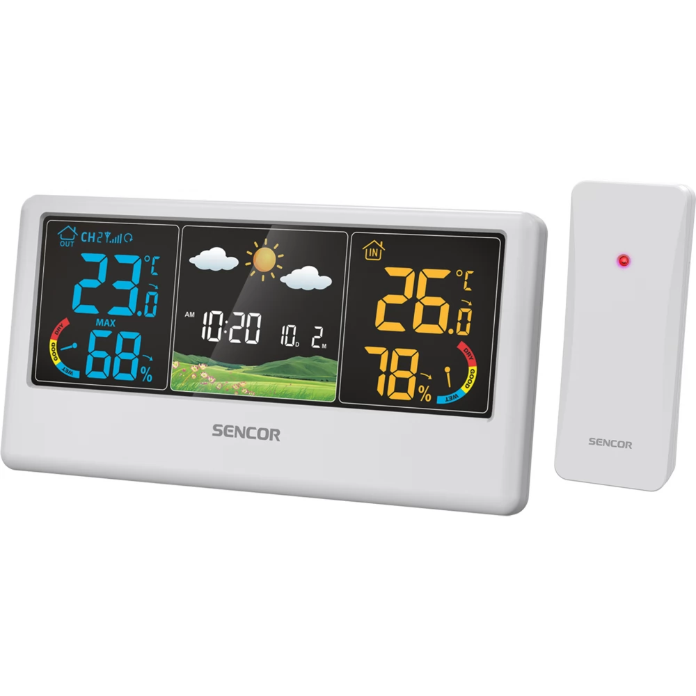 SENCOR SWS 4100 W Meteorológiai állomás fehér