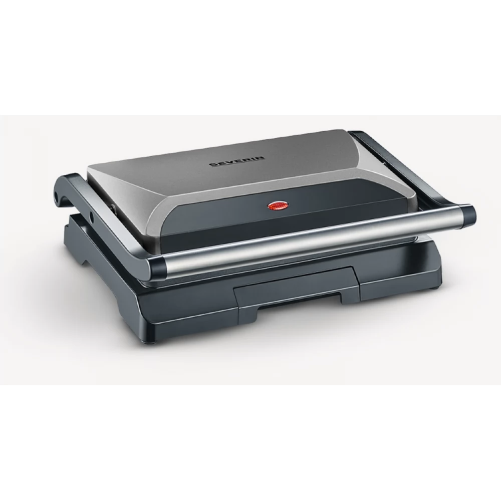 SEVERIN KG 2394 kompakt grill 800 W metál / fekete