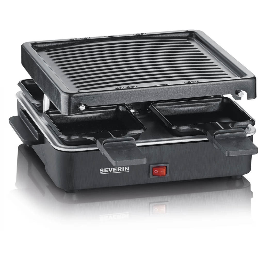 SEVERIN RG 2370 Raclette mini grill 4 személyre