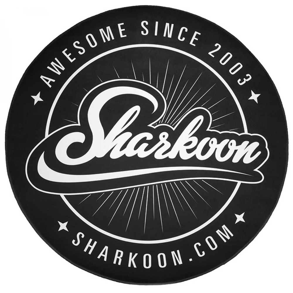 SHARKOON Matte floor Mat fekete-fehér