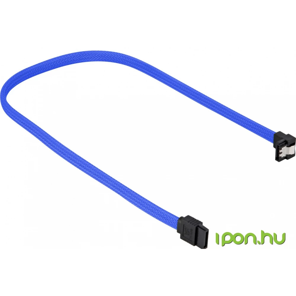 SHARKOON SATA Összekötő Kék 60cm 4044951016587