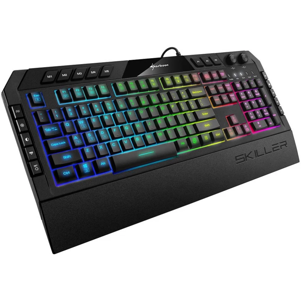 SHARKOON Skiller SGK5 Olasz fekete