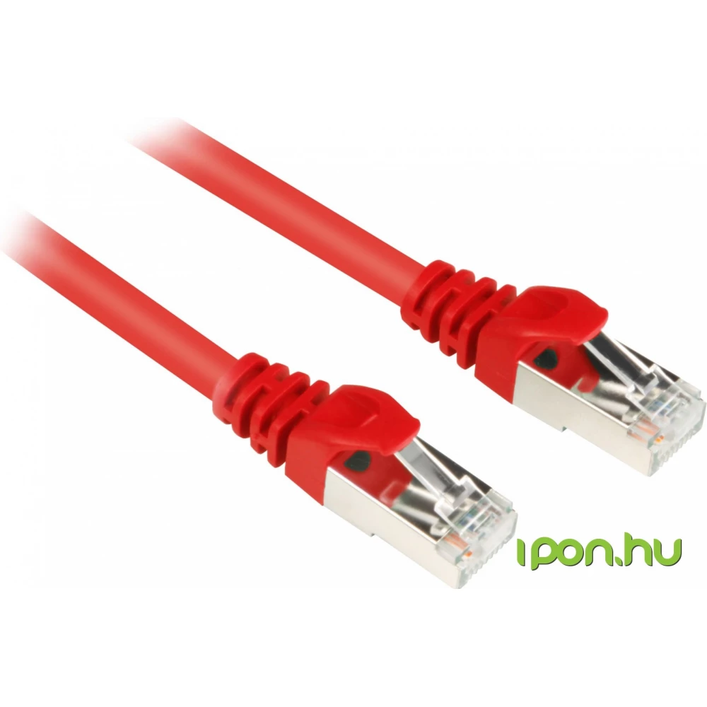 SHARKOON UTP Összekötő Piros 2m 4044951014927