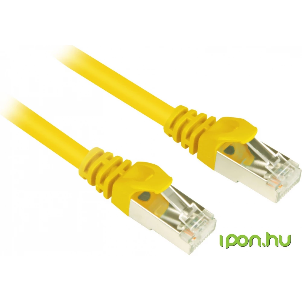 SHARKOON UTP Összekötő Sárga 2m 4044951014781