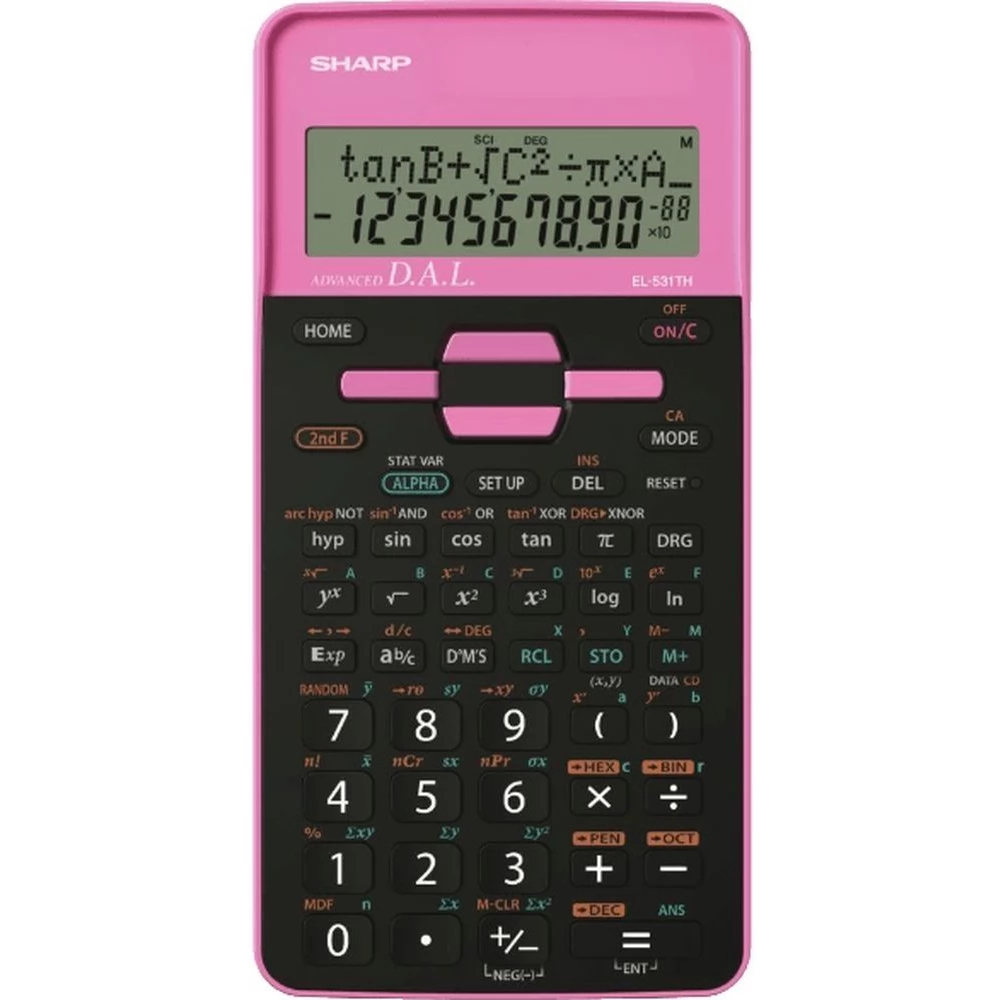 SHARP EL-531 Tudományos számológép 273 funkció rózsaszín