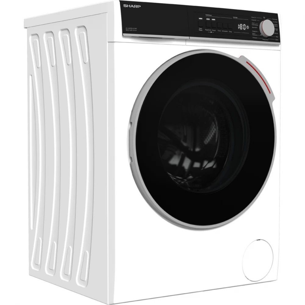 SHARP ES-NFB814CWA-DE Mosógép elöltöltős 8 kg A fehér
