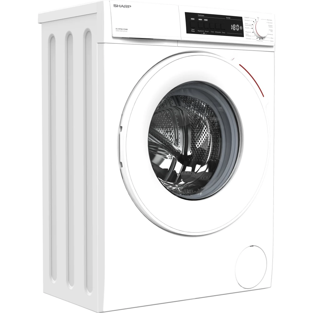 SHARP ES-NFW612CWB-DE Mosógép elöltöltős 6 kg B fehér