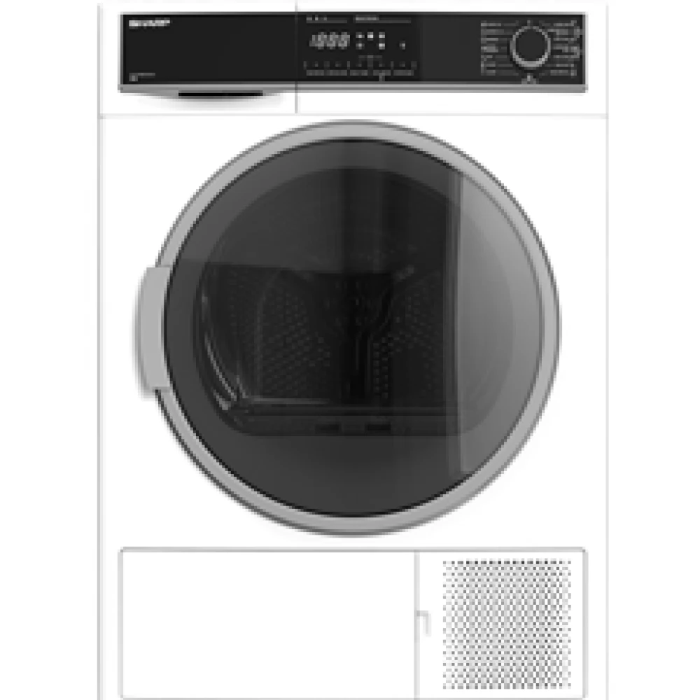 SHARP KD-HHH8S7GW21-EE Szárítógép hőszivattyús 8 kg A++ fehér