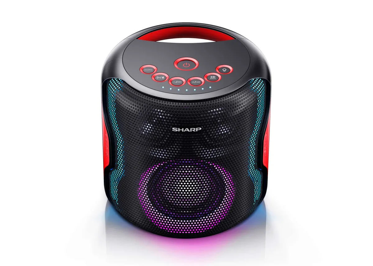 SHARP PS-921 Bluetooth Party hangszóró fekete